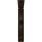 Ekena Millwork Bradford Wrought Iron Bracket, (Triple center brace), Antiqued Bronze 2"W x 10"D x 12"H BKTM02X10X12TBRABZ - alternate 4